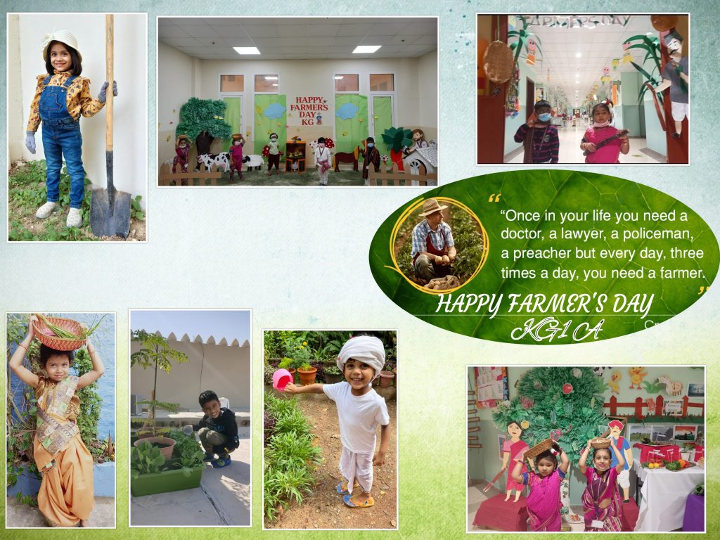 HAPPY FARMER'S DAY KG 1 A | DPS Monarch International School Qatar
