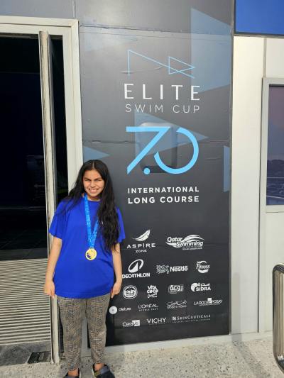 Spectacular Win in Semi International Swimming Competition: Agniabha Chakraborty