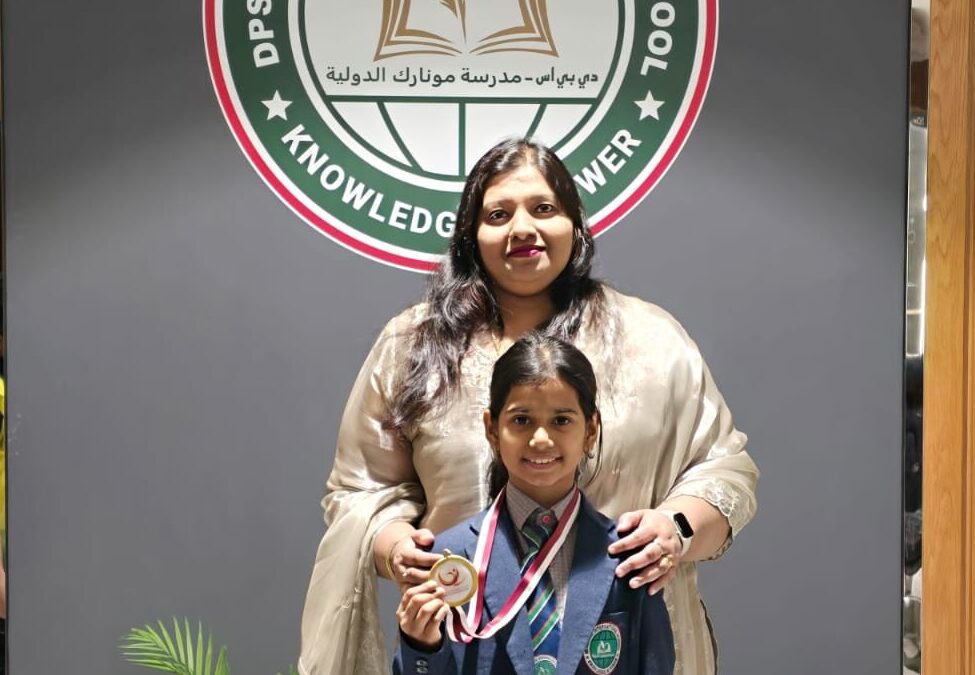 Nandhika from Grade 4 Grabs 1st Place at Qatar Gymnastics Tournament!